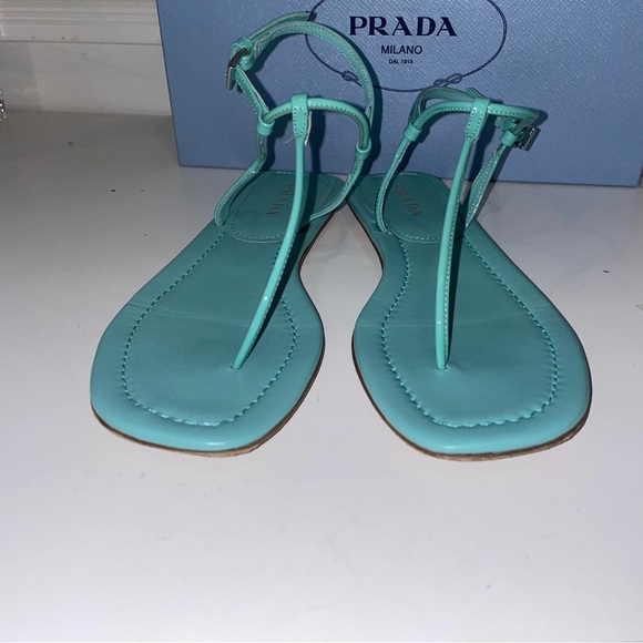 Prada Thong Summer Sandals Authentic 💯 size 38 - Picture 3 of 16